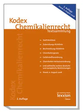 Kodex Chemikalienrecht | Buch | 978-3-939804-49-9 | www.sack.de