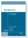 Europäisches Siedlungswerk in Deutschland e.V. |  Bauträgerrecht | Buch |  Sack Fachmedien