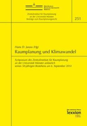 Jarass | Raumplanung und Klimawandel | Buch | 978-3-939804-87-1 | sack.de