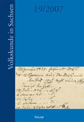 Institut f. Sächsische Geschichte u. Volkskunde e.V. |  Volkskunde in Sachsen | Buch |  Sack Fachmedien