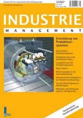 Scholz-Reiter |  Industrie Management 3/2007 | Buch |  Sack Fachmedien