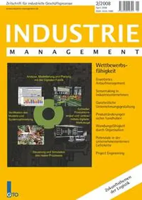 Gronau |  Industrie Management 2/2008 | Buch |  Sack Fachmedien