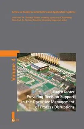 Kuster |  Providing Decision Support in the Operative Management of Process Disruptions | Buch |  Sack Fachmedien