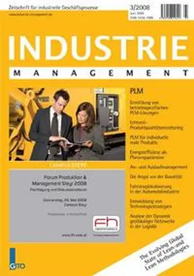 Scholz-Reiter |  Industrie Management 3/2008 | Buch |  Sack Fachmedien