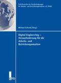 Schenk |  Digital Engineering - Herausforderung für die Arbeits- und Betriebsorganisation | Buch |  Sack Fachmedien