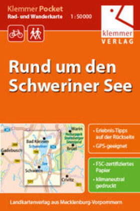 Klemmer | Rund um den Schweriner See 1 : 50 000 | Sonstiges | 978-3-940175-46-5 | sack.de