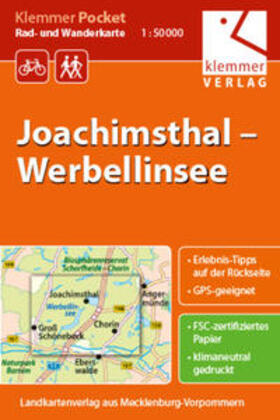 Klemmer | Joachimsthal - Werbellinsee 1 : 50 000 | Sonstiges | 978-3-940175-47-2 | sack.de
