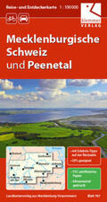Klemmer |  Reise- und Entdeckerkarte Mecklenburgische Schweiz und Peenetal 1 : 100 000 | Sonstiges |  Sack Fachmedien