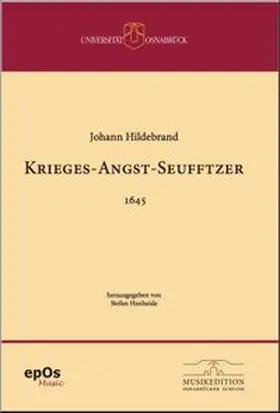 Hanheide |  Johann Hildebrand – Krieges-Angst-Seufftzer | Buch |  Sack Fachmedien