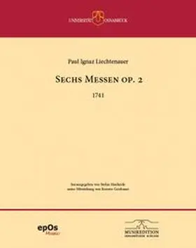 Hanheide |  Sechs Messen op. 2für 4 Soli, Chor zu 4 Stimmen, Orchester und Basso continuo, 1741 | Buch |  Sack Fachmedien