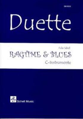 Schell |  Jazz- Blues Gitarre / Duette: Ragtime & Blues | Buch |  Sack Fachmedien