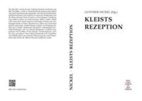 Nickel |  Kleists Rezeption | Buch |  Sack Fachmedien
