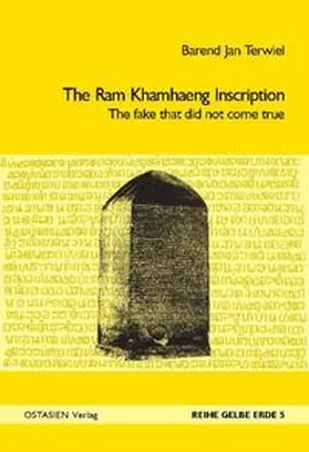 Terwiel |  The Ram Khamhaeng Inscription | Buch |  Sack Fachmedien