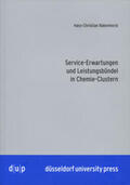 Rabenhorst |  Service-Erwartungen und Leistungsbündel in Chemie-Clustern | Buch |  Sack Fachmedien