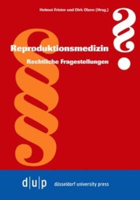 Frister / Olzen | Reproduktionsmedizin | Buch | 978-3-940671-14-1 | sack.de