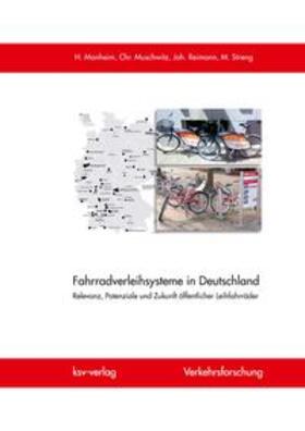 Monheim / Muschwitz / Reimann |  Fahrradverleihsysteme in Deutschland | Buch |  Sack Fachmedien