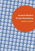 Altmann |  Art der Betrachtung | Buch |  Sack Fachmedien