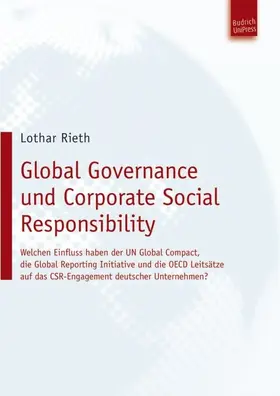 Rieth | Global Governance und Corporate Social Responsibility | Buch | 978-3-940755-31-5 | www.sack.de