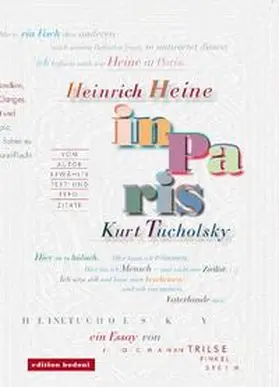 Trilse-Finkelstein |  Heinrich Heine und Kurt Tucholsky in Paris | Buch |  Sack Fachmedien