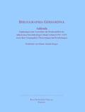  Bibliographia Gerhardina. Addenda. | Buch |  Sack Fachmedien