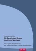 Kleerbaum / Bender |  Die Gemeindeordnung Nordrhein-Westfalen | Buch |  Sack Fachmedien