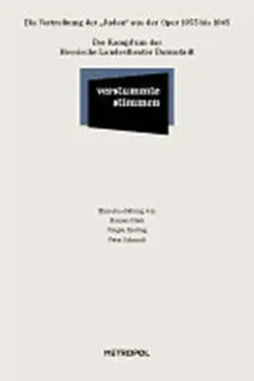 Heer / Kesting / Schmidt |  Verstummte Stimmen | Buch |  Sack Fachmedien