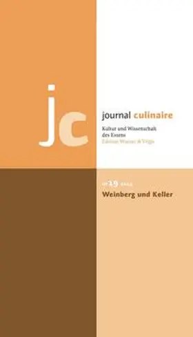 Wurzer-Berger |  journal culinaire. Kultur und Wissenschaft des Essens | Buch |  Sack Fachmedien