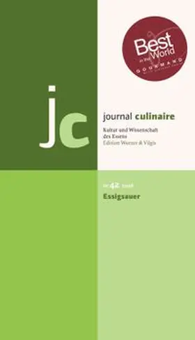 Wurzer-Berger |  journal culinaire. Kultur und Wissenschaft des Essens | Buch |  Sack Fachmedien