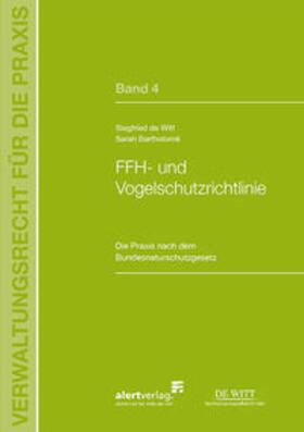 de Witt / Bartholomé | FFH- und Vogelschutzrichtlinie | Buch | 978-3-941136-32-8 | sack.de