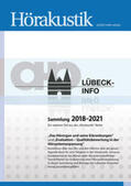 Holl / Lindhorst / Richter |  LÜBECK-INFO Sammlung 2018-2021 | Buch |  Sack Fachmedien