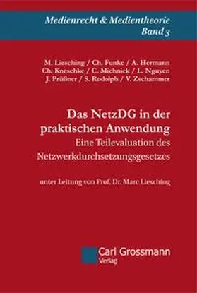Liesching / Funke / Hermann |  Das NetzDG in der praktischen Anwendung | Buch |  Sack Fachmedien