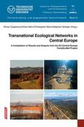 Csaplovics / Hahn / Marrs |  Transnational Ecological Networks in Central Europe | Buch |  Sack Fachmedien