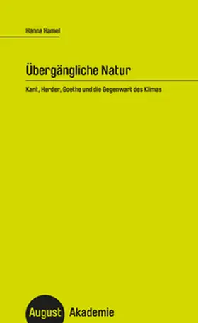 Hamel |  Übergängliche Natur | Buch |  Sack Fachmedien