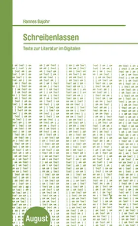 Bajohr |  Schreibenlassen | Buch |  Sack Fachmedien