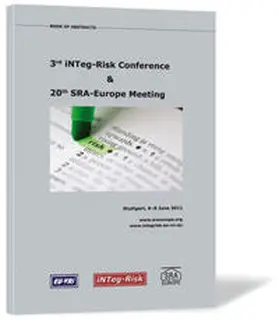 Jovanovic / Renn / Salvi |  3rd iNTeg-Risk Conference & 20th SRA-Europe Meeting | Buch |  Sack Fachmedien