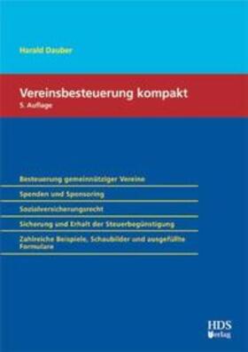 Dauber | Vereinsbesteuerung Kompakt | Buch | 978-3-941480-00-1 | sack.de