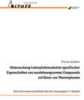 Altstädt |  Untersuchung leiterplattenspezifischer Eigenschaften von ausdehnungsarmen Compounds auf Basis von Thermoplasten | Buch |  Sack Fachmedien