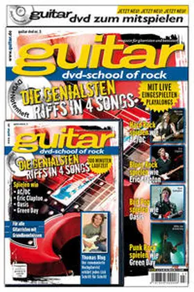 Blug |  guitar: Songbook mit dvd-school of rock 2 (guitar dvd.nr.3) | Buch |  Sack Fachmedien