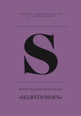 Senarclens de Grancy |  S – Selbstwissen | Buch |  Sack Fachmedien