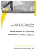 Wirtz / Göttel / Thomas |  Bürgerorientierte WEB 2.0-Services | Buch |  Sack Fachmedien