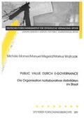 Morner / Misgeld / Wojtzczak |  Public Value durch E-Governance. | Buch |  Sack Fachmedien