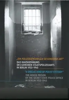 Stiftung Topographie des Terrors / Riedle / Steur |  "Ein Polizeigewahrsam besonderer Art" | Buch |  Sack Fachmedien