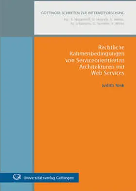 Nink |  Rechtliche Rahmenbedingungen von Serviceorientierten Architekturen mit Web Services | Buch |  Sack Fachmedien