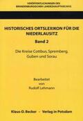 Lehmann / Neitmann / Becker |  Historisches Ortslexikon für die Niederlausitz | Buch |  Sack Fachmedien