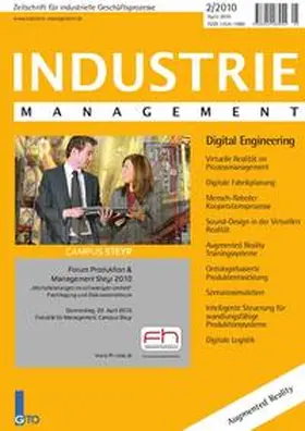 Scholz-Reiter |  Industrie Management 2/2010 | Buch |  Sack Fachmedien