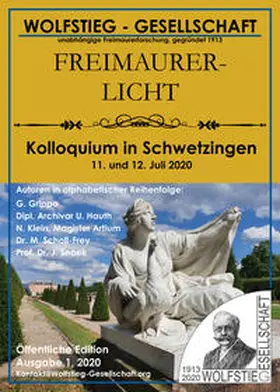  Freimaurerische Inhalte des Schlossgartens in Schwetzingen (Teil I) - Kolloquium in Schwetzingen 11. und 12. Juli 2020 | Buch |  Sack Fachmedien