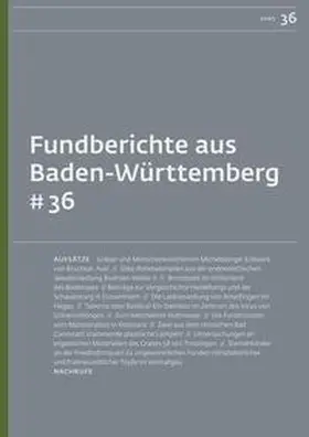  Fundberichte aus Baden-Württemberg 36 | Buch |  Sack Fachmedien