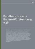  Fundberichte aus Baden-Württemberg 36 | Buch |  Sack Fachmedien