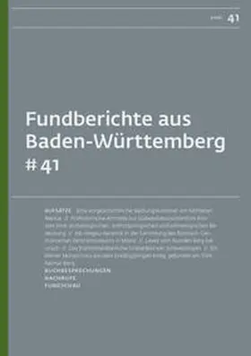  Fundberichte aus Baden-Württemberg 41 | Buch |  Sack Fachmedien