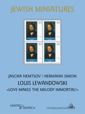 Nemtsov / Simon | Louis Lewandowski, English edition | Buch | 978-3-942271-50-9 | sack.de